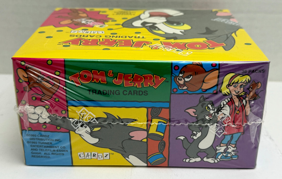 1993 Tom & Jerry Cartoon Trading Card Box 36 Ct Pack Factory Sealed Cardz   - TvMovieCards.com