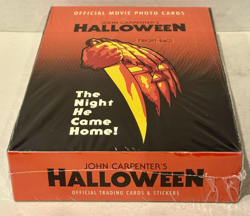 2024 John Carpenter's Halloween Movie Photo Trading Card Box 24 Packs Fright Rag - TvMovieCards.com
