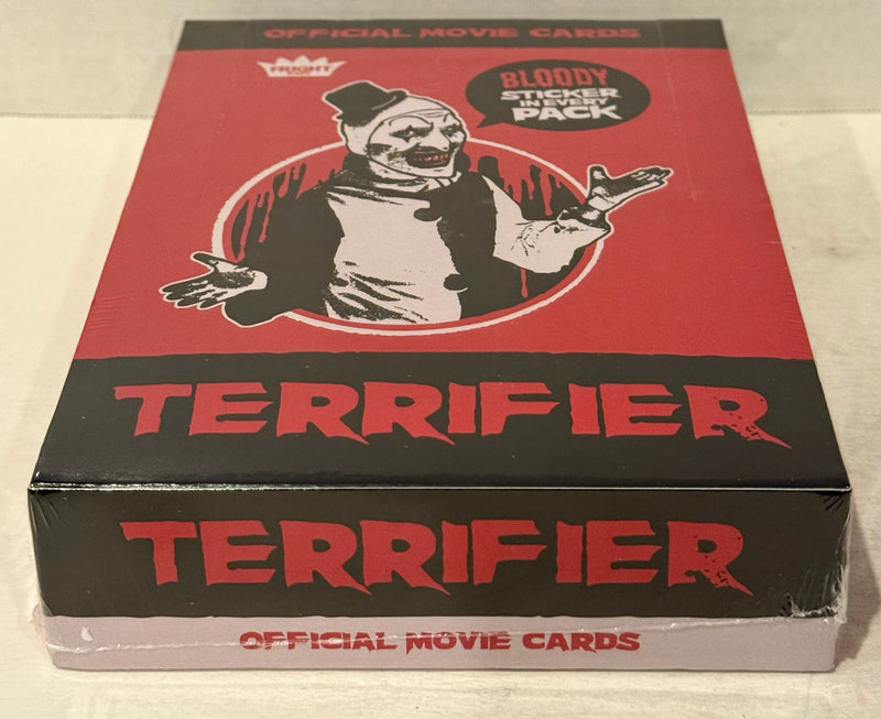2025 Terrifier Movie Trading Card Box 24 Packs Fright Rags Factory Sealed - TvMovieCards.com