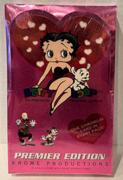 Betty Boop Premier Series 1 Trading Card Box Factory Sealed 1995 Krome - TvMovieCards.com