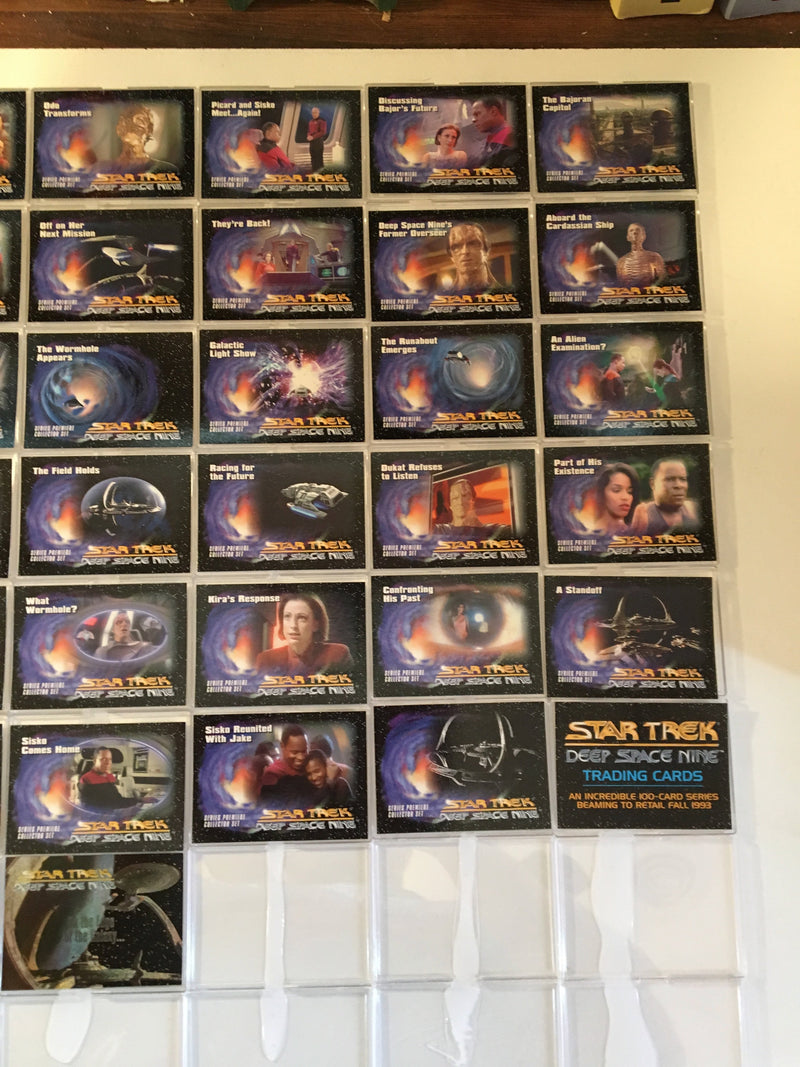 Star Trek DS9 Deep Space Nine Factory Card Set 50 Cards Skybox 1993   - TvMovieCards.com