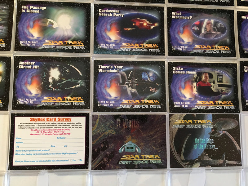 Star Trek DS9 Deep Space Nine Factory Card Set 50 Cards Skybox 1993   - TvMovieCards.com
