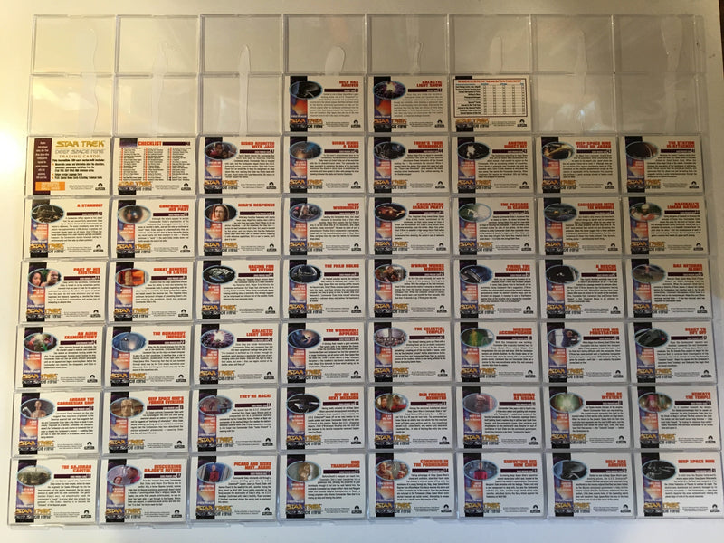 Star Trek DS9 Deep Space Nine Factory Card Set 50 Cards Skybox 1993   - TvMovieCards.com