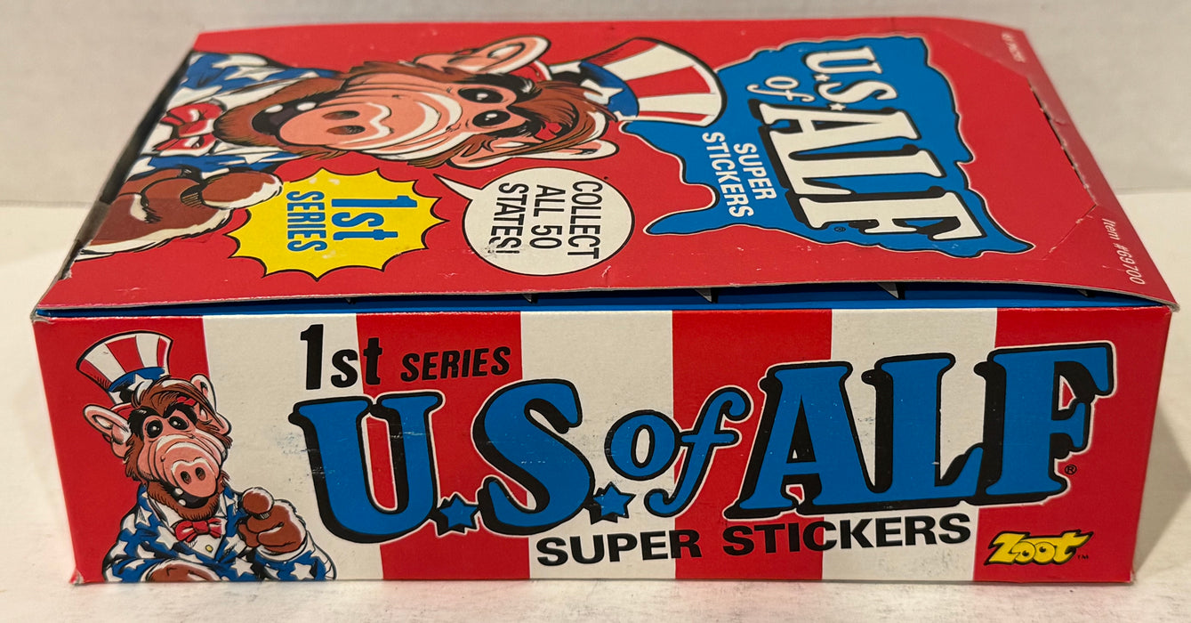 Alf Series 1 & 2 US of Alf Wax Trading Card Box 144 Packs Topps 1987 FULL