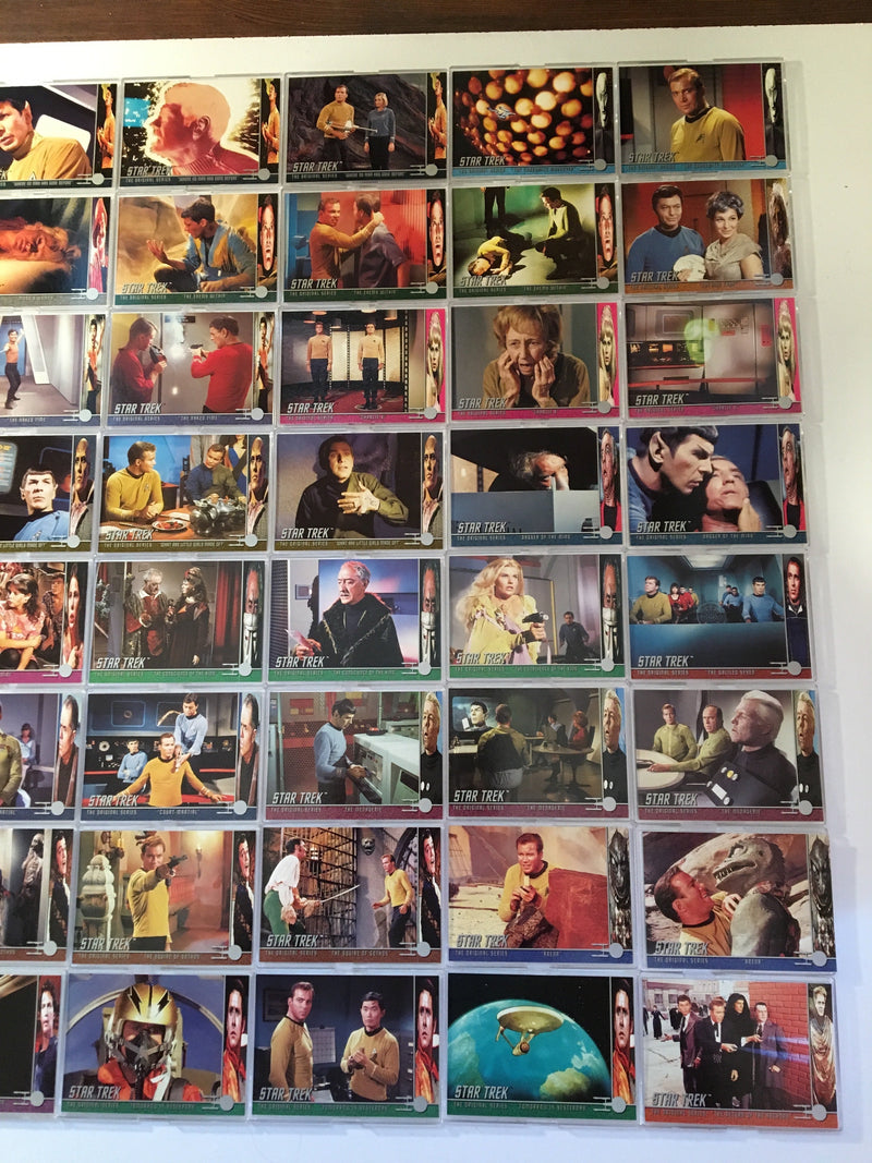 Star Trek TOS Original Series Season 1 (90) Base Card Set 1997 Skybox   - TvMovieCards.com