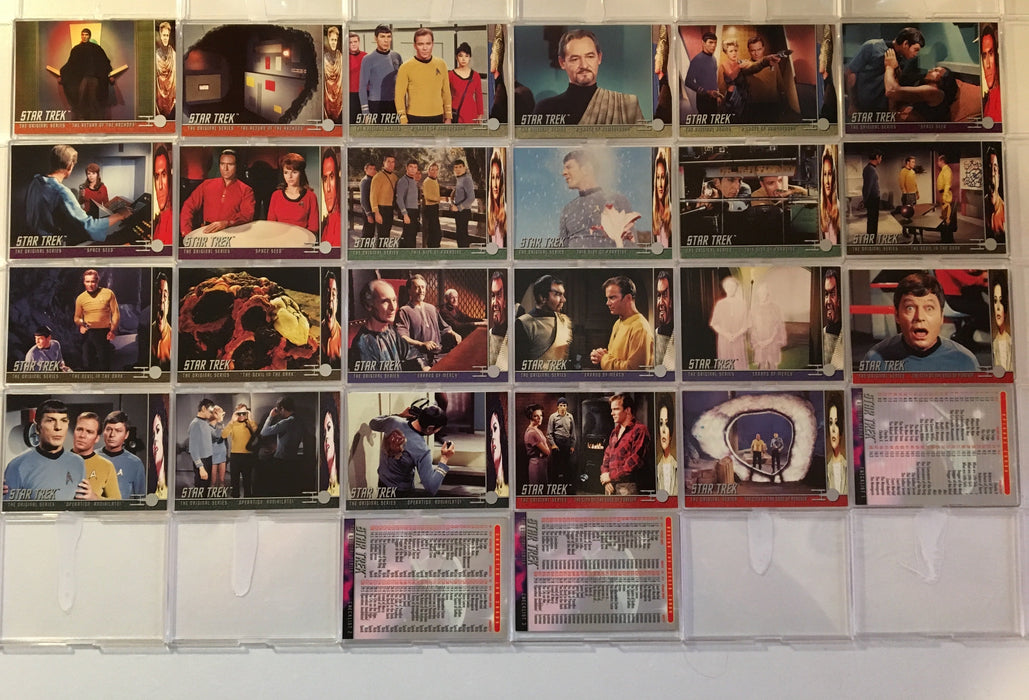 Star Trek TOS Original Series Season 1 (90) Base Card Set 1997 Skybox   - TvMovieCards.com
