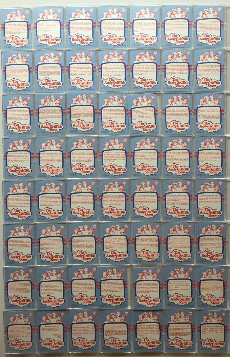 Andy Griffith Show Series 2 Base Card Set 110 Cards Pacific 1990   - TvMovieCards.com