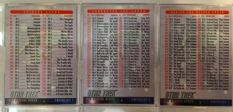 Star Trek TOS Original Series Season 2  (81) Trading Base Card Set 1998 Skybox   - TvMovieCards.com