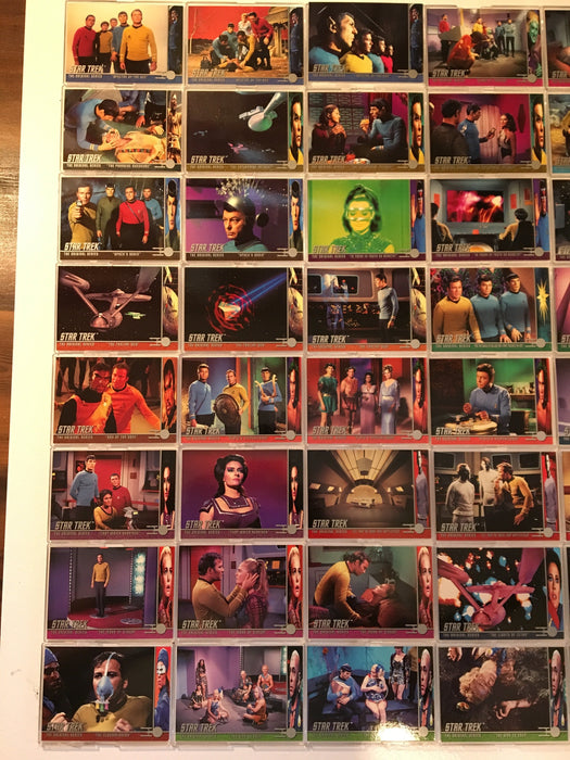 Star Trek TOS Original Series Season 3  (75) Trading Base Card Set 1999 Skybox   - TvMovieCards.com