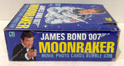 1979 James Bond 007 Moonraker Movie FULL 36 Wax Pack Trading Card Box Topps - TvMovieCards.com