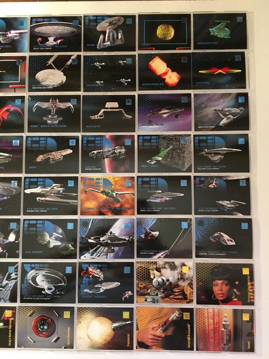 Star Trek 30 Years Phase One Skybox (100) Trading Base Card Set   - TvMovieCards.com