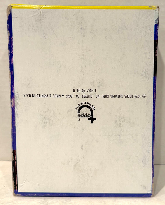 1979 James Bond 007 Moonraker Movie FULL 36 Wax Pack Trading Card Box Topps