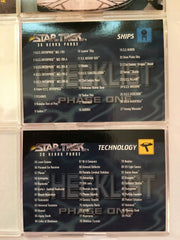 Star Trek 30 Years Phase One Skybox (100) Trading Base Card Set   - TvMovieCards.com