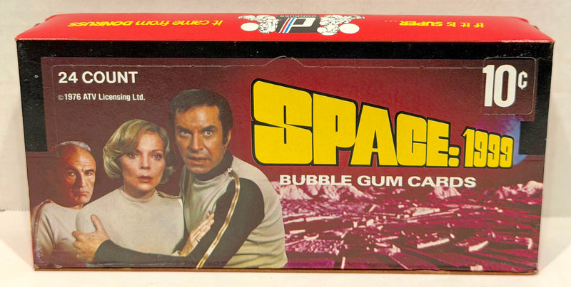 Space 1999 Vintage Bubble Gum Card Box 24 Packs FULL Donruss 1976