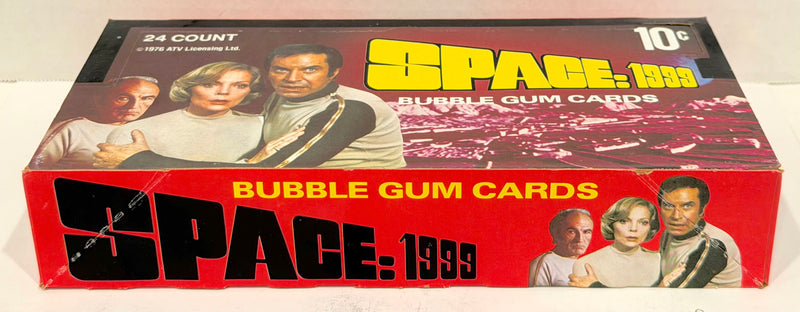 Space 1999 Vintage Bubble Gum Card Box 24 Packs FULL Donruss 1976