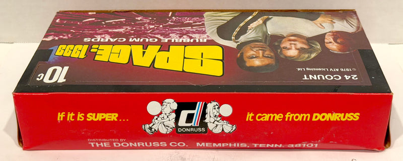 Space 1999 Vintage Bubble Gum Card Box 24 Packs FULL Donruss 1976