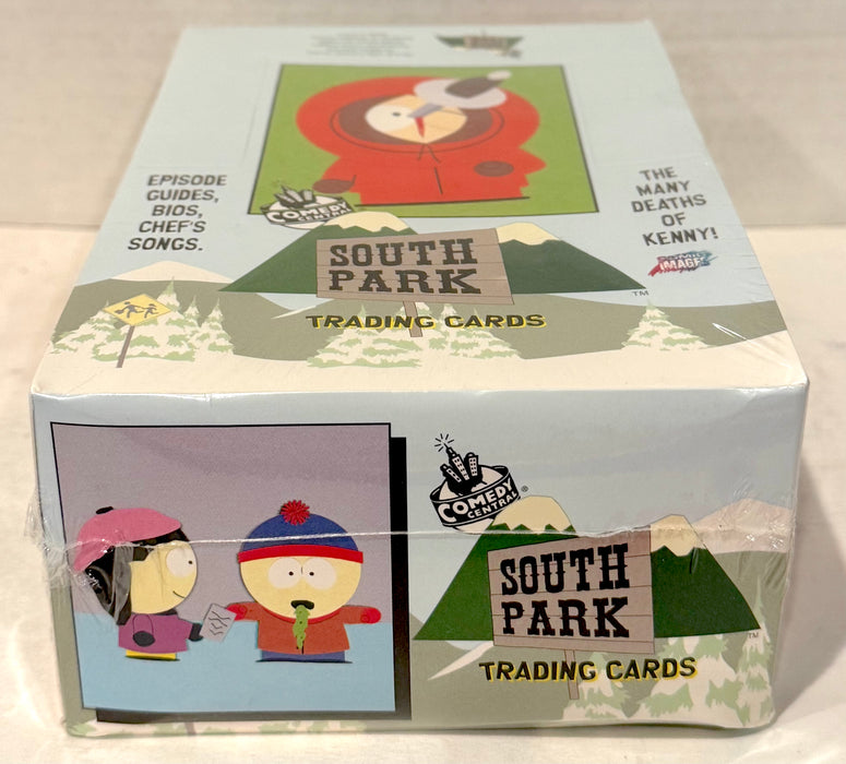 1998 South Park Jumbo Wax Trading Card Box Comic Images 30 Packs Factory Sealed