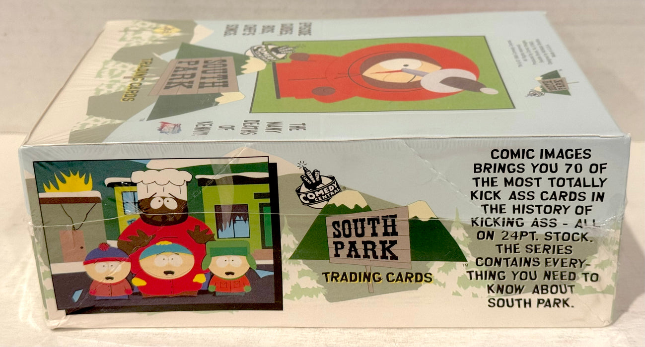 1998 South Park Jumbo Wax Trading Card Box Comic Images 30 Packs Factory Sealed