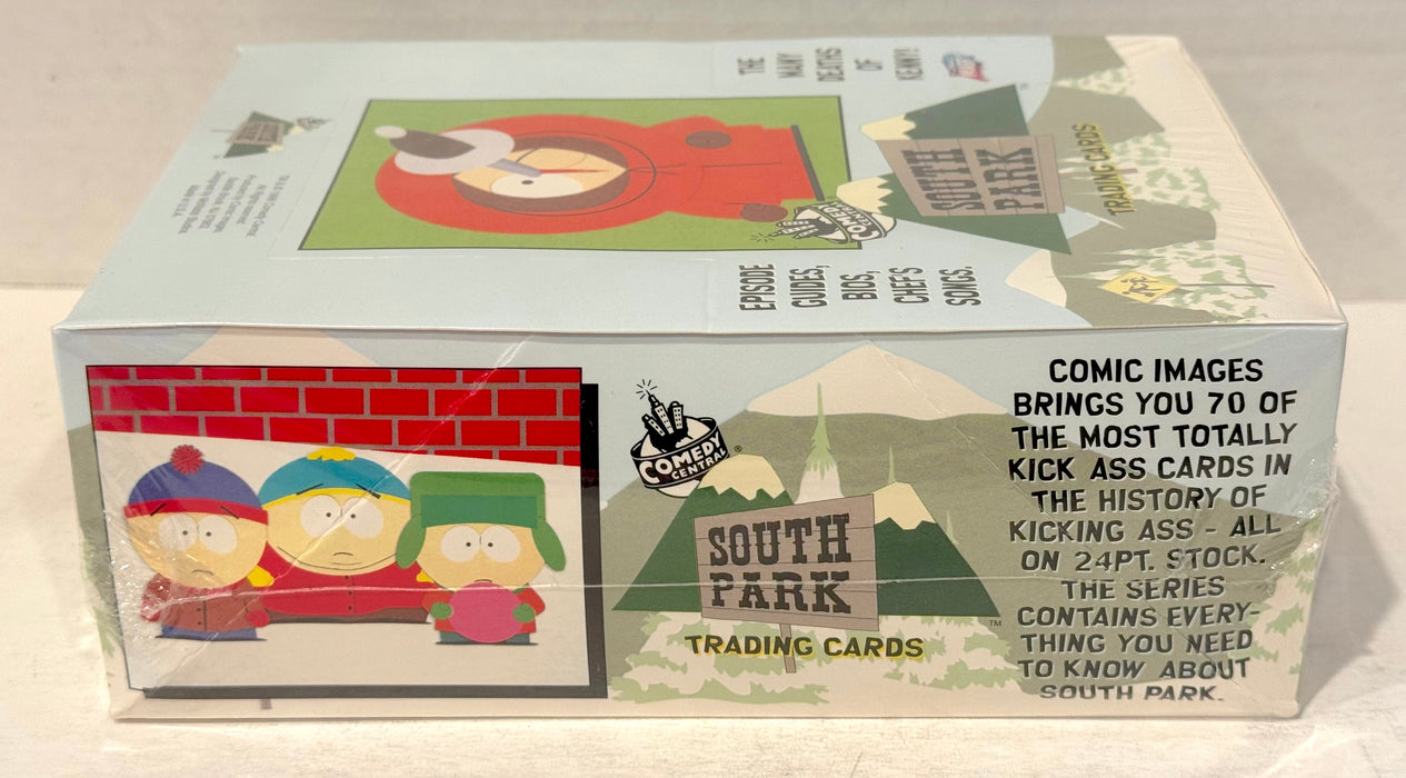 1998 South Park Jumbo Wax Trading Card Box Comic Images 30 Packs Factory Sealed