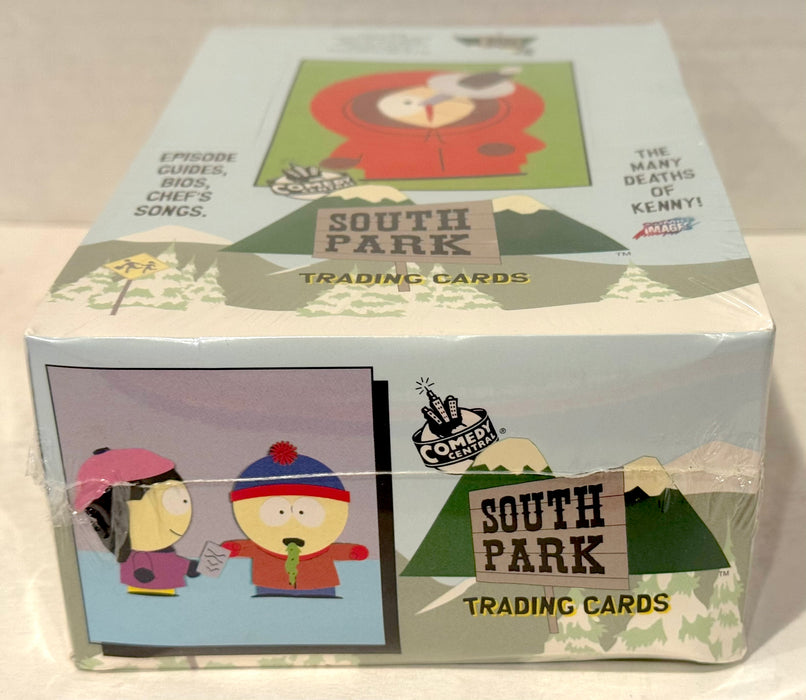 1998 South Park Jumbo Wax Trading Card Box Comic Images 30 Packs Factory Sealed