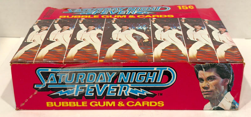 1977 Saturday Night Fever Movie Vintage Wax Trading Card Box Full 36 Packs