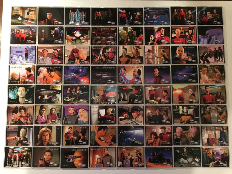 Star Trek TNG The Next Generation Season 1-7 You Pick Trading Base Card Sets - TvMovieCards.com