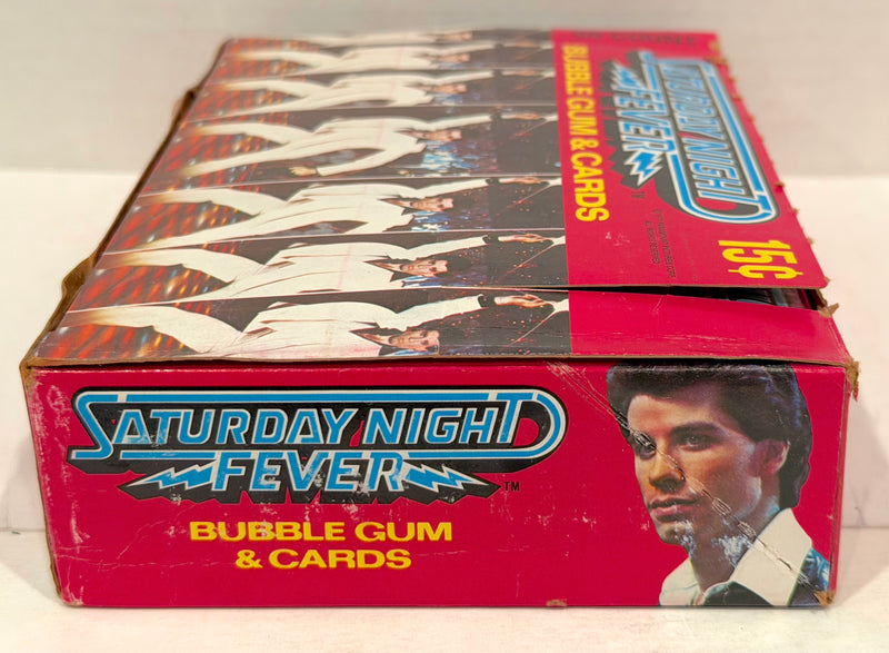 1977 Saturday Night Fever Movie Vintage Wax Trading Card Box Full 36 Packs