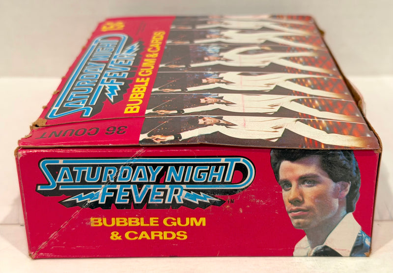 1977 Saturday Night Fever Movie Vintage Wax Trading Card Box Full 36 Packs