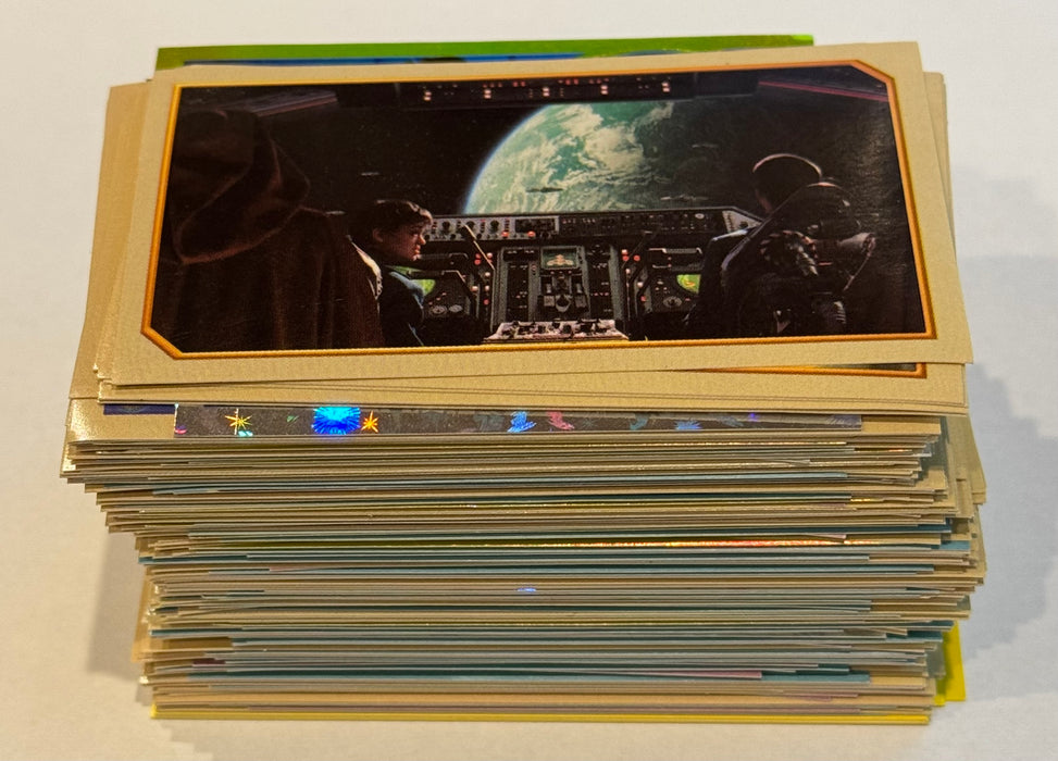 1999 Star Wars Episode I Merlin Album Sticker Card Set of 244 & L1-8 Lego Cards