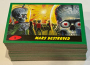 2017 Mars Attacks The Revenge! Green Parallel Trading Card Set of 55 Topps #1-55 - TvMovieCards.com