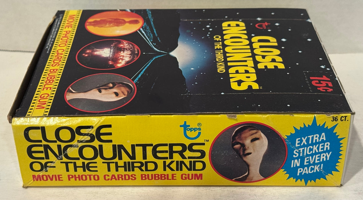 1978 Close Encounters Third Kind Wax Vintage Trading Card Box 36 Packs Topps - TvMovieCards.com