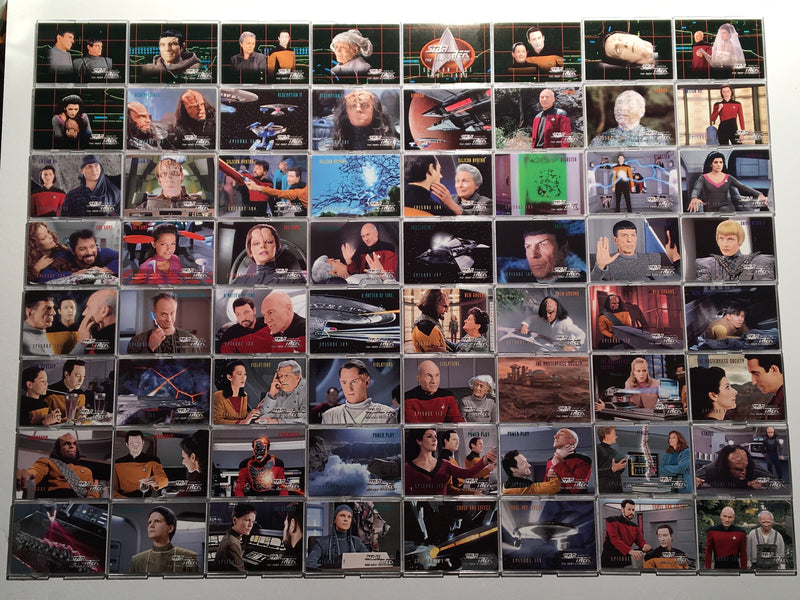 Star Trek TNG The Next Generation Season 1-7 You Pick Trading Base Card Sets - TvMovieCards.com