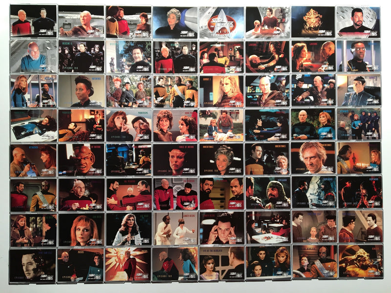 Star Trek TNG The Next Generation Season 1-7 You Pick Trading Base Card Sets - TvMovieCards.com