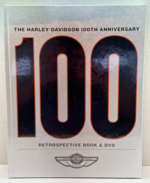 Harley Davidson 100th Anniversary Retrospective Book with DVD Factory Sealed   - TvMovieCards.com