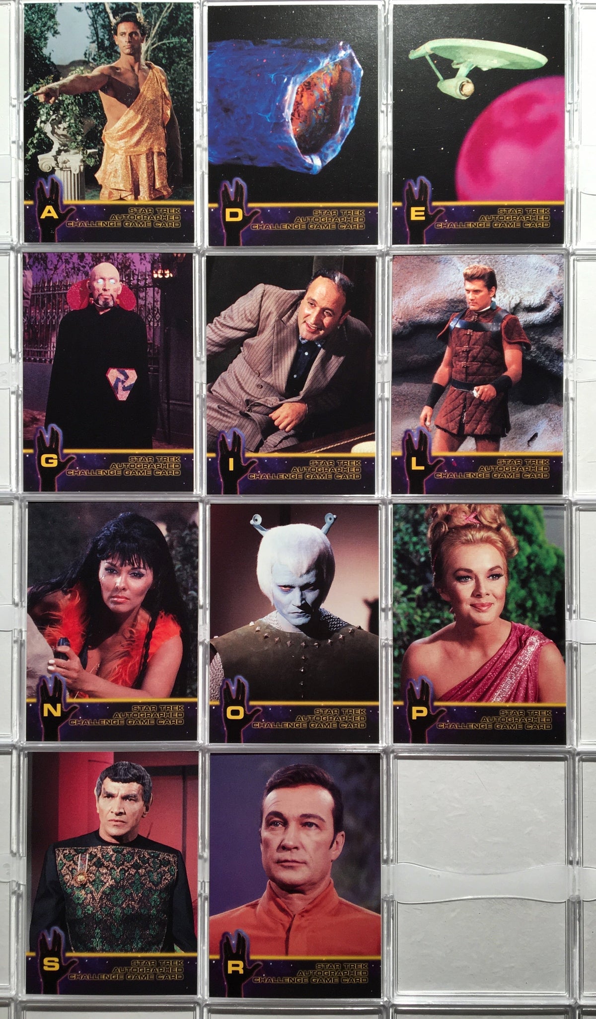 Star Trek The Original Series Season 2 TOS (11) Autograph Challenge Ch ...