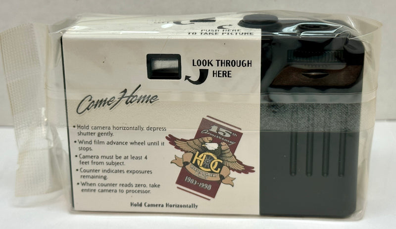 1998 Harley Davidson 95th Anniversary Promotional Disposable 35mm Camera Sealed   - TvMovieCards.com