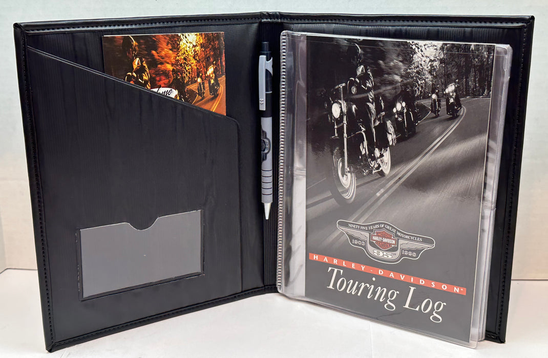 1998 Harley Davidson 95th Anniversary Promotional Touring Log / Photo Album   - TvMovieCards.com