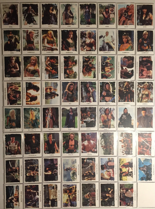 Xena Art & Images Base Trading Card Set 63 cards  2004 Rittenhouse   - TvMovieCards.com