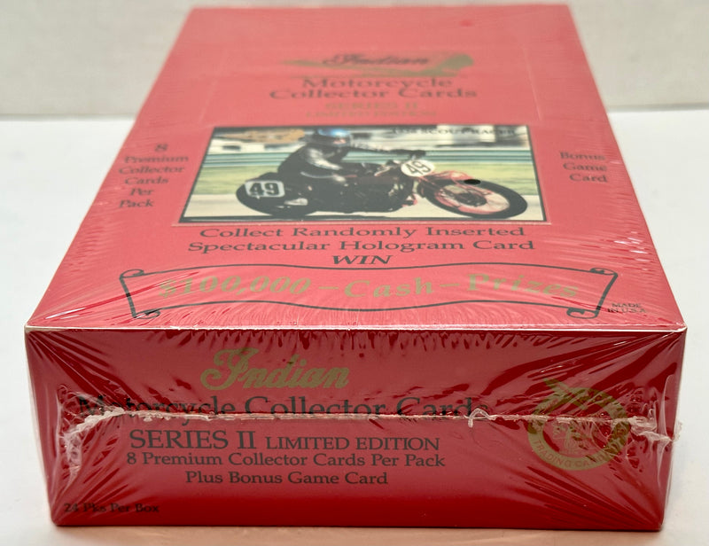 1993 Indian Motorcycles Series II "1926 Scout Racer" Trading Card Box 24ct Seale   - TvMovieCards.com