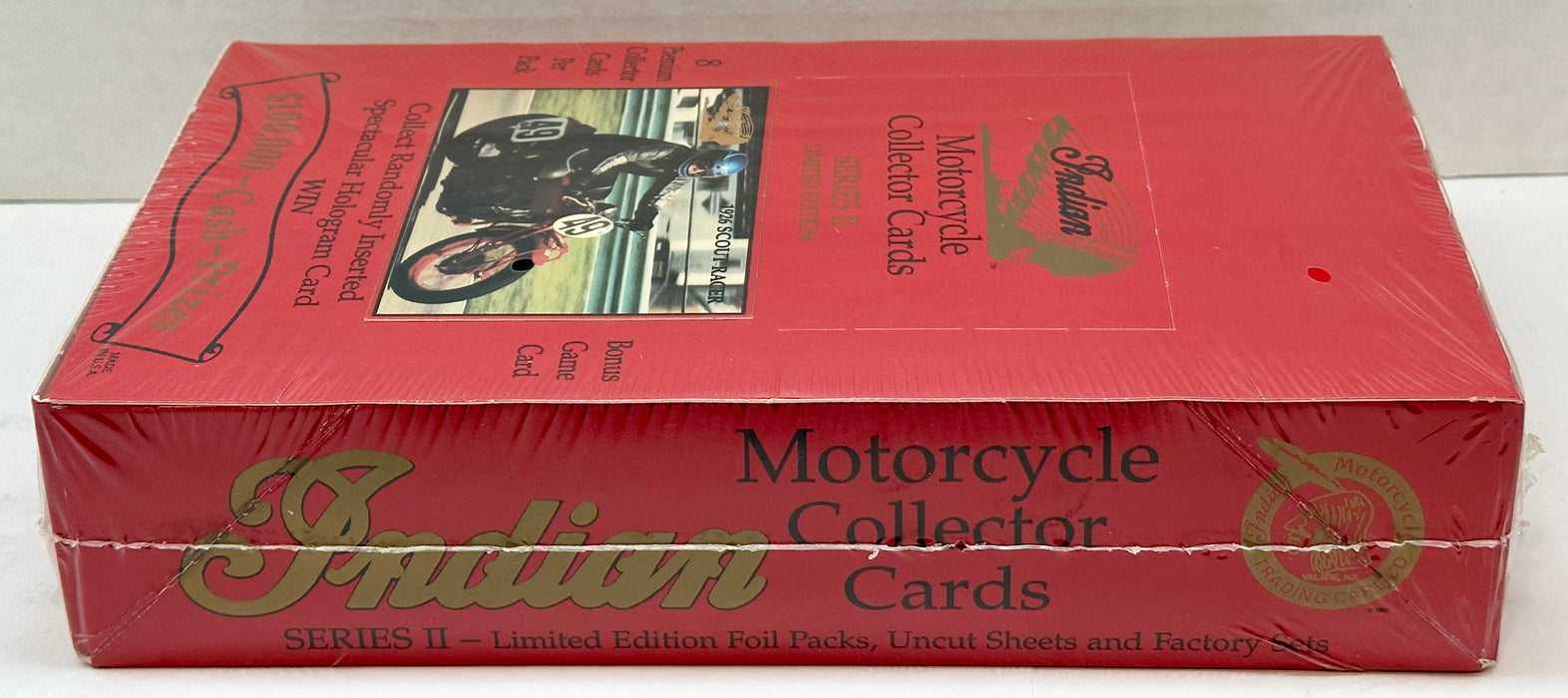 1993 Indian Motorcycles Series II "1926 Scout Racer" Trading Card Box 24ct Seale   - TvMovieCards.com