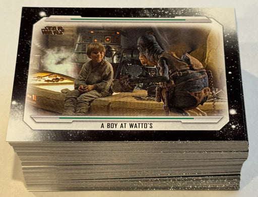2019 Star Wars Skywalker Saga Trading Card Set of 100 Cards Topps - TvMovieCards.com