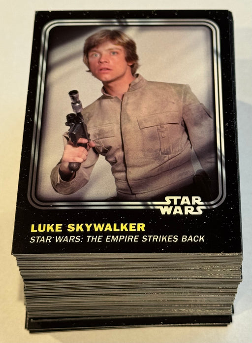 2016 Star Wars Trader Physical Base Trading Card Set of 100 Cards Topps - TvMovieCards.com
