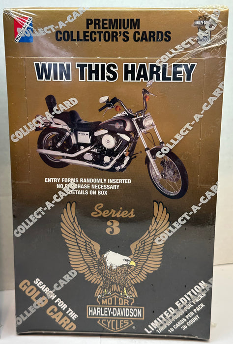 1993 Harley Davidson Collector Cards Series 2 & 3 Trading Card Box Lot Sealed   - TvMovieCards.com