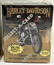1992 Harley Davidson Collector Cards Series 1, 2 & 3 Trading Card Factory Sets   - TvMovieCards.com