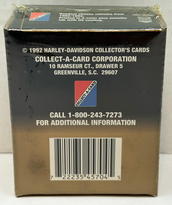 1992 Harley Davidson Collector Cards Series One 1 Factory Card Set Sealed   - TvMovieCards.com