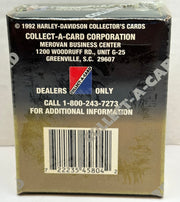 1992 Harley Davidson Collector Cards Series Two 2 Factory Card Case of 40 Sets   - TvMovieCards.com