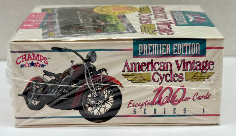 1992 American Vintage Cycles Series One 1 Motorcycle Trading Card Factory Set   - TvMovieCards.com