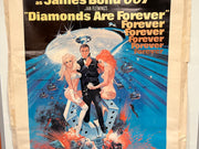 1971 Diamonds Are Forever James Bond 1SH Movie Poster 30" x 40" Sean Connery - TvMovieCards.com