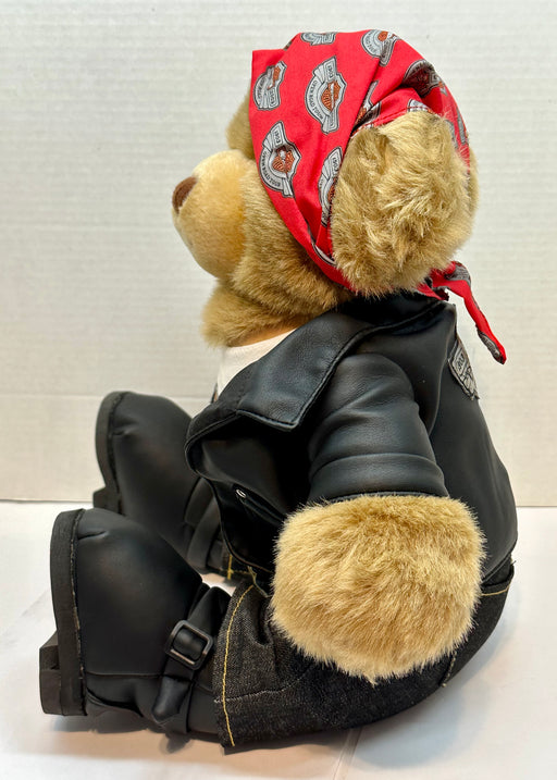 2003 Harley Davidson Bear 100th Anniversary Open Road Tour Plush Teddy Bear   - TvMovieCards.com