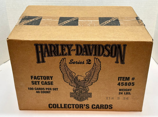 1992 Harley Davidson Collector Cards Series 2 & 3 Factory Card Case of 80 Sets   - TvMovieCards.com